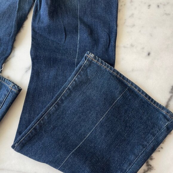 Paige Fairfax Flare Low Rise Denim - Picture 12 of 12